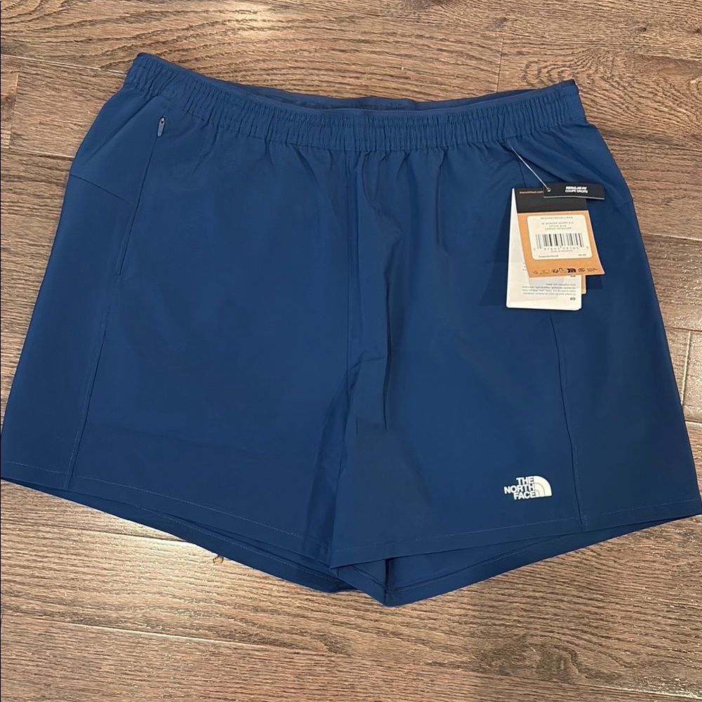 The North Face Women’s Flash Dry Navy Blue Performance Shorts
